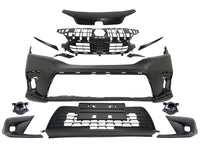 2022 2023 2024 Honda Civic Front Bumper Cover With Upper Lower Grille Fog Light Lamp Cover & Headlight Molding Trim 10-PCS