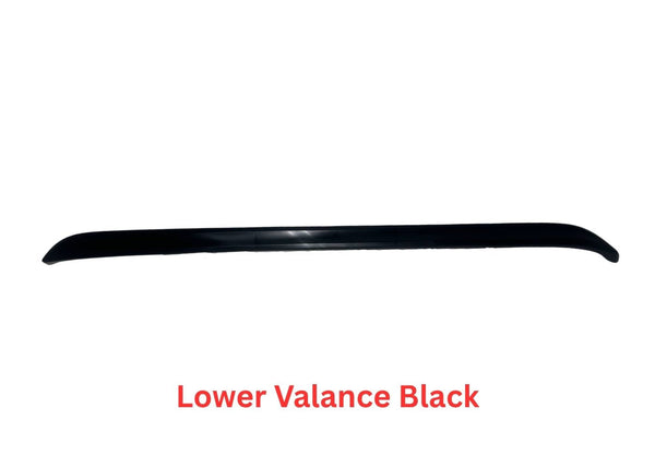 2020 2021 2022 2023 2024 2025 Toyota Highlander Front Bumper Lower Valance Molding BLACK