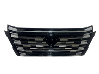 2024 2025 Nissan Rogue Grille Front Bumper Upper Grille With Surround View Chrome