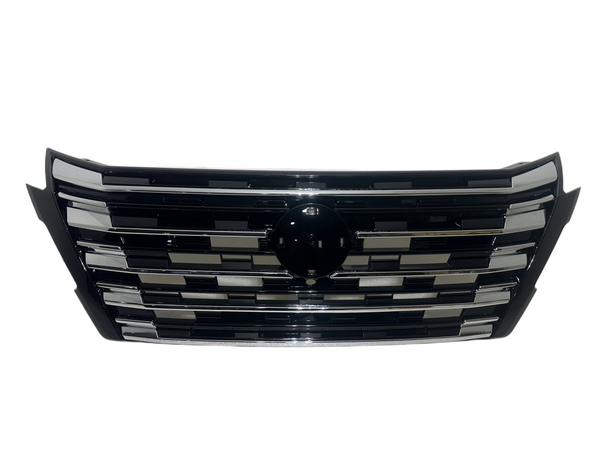 2024 2025 Nissan Rogue Grille Front Bumper Upper Grille With Surround View Chrome