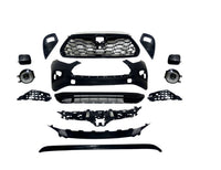 2020 2021 2022 2023 2024 2025 Toyota Highlander Front Bumper Complete With Black Trim Fog Light Cover