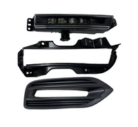 2019 2020 2021 Honda HR-V HRV Front Bumper Daytime Running Fog Light Lamp With Cover+Bracket Right 3pcs Set