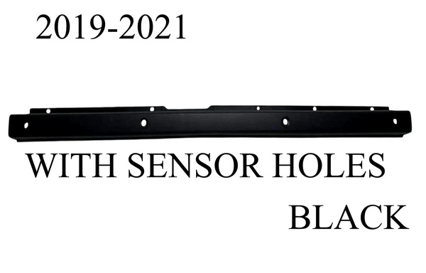 2019 2020 2021 Ram Promaster 1500 2500 3500 Rear Bumper Center Middle Cover With Sensor Holes Black