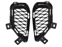 2019 2020 Infiniti QX50 Left Right Front Bumper Side Grille Driver & Passenger Set