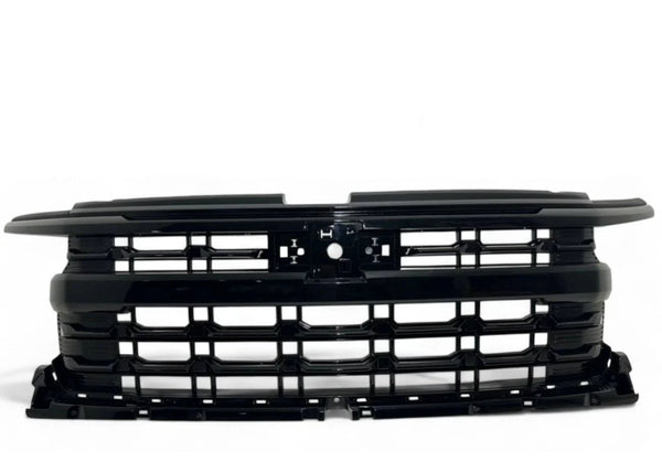 2022 2023 Chevrolet Silverado 1500 LTZ Grille Front Bumper Grille With Camera Option Gloss Black