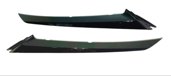 2018 2019 2020 2021 2022 2023 2024 Toyota Camry XSE SE Headlight Molding Trim Gloss Black Left Right