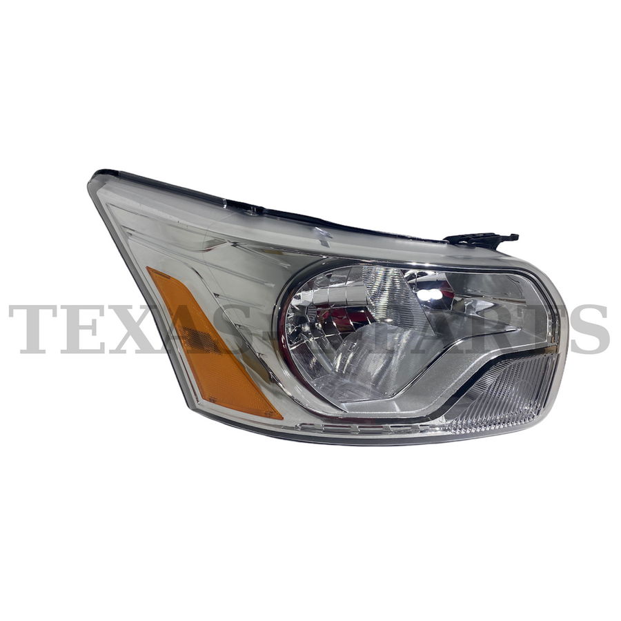 2015 2016 2017 2018 2019 2020 2021 2022 2023 2024 Ford Transit 150 250 350 350 HD Front Headlight Lamp Chrome Right Passenger Side