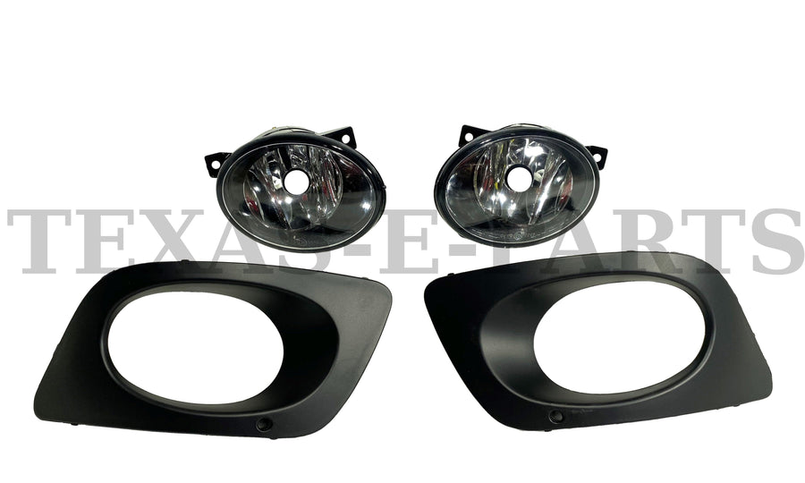 2014 2015 2016 2017 2018 Mercedes-Benz Freightliner Sprinter 2500 3500 Front Bumper Fog Light Lamp With Cover Set Left Right