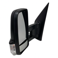 2006-2018 Dodge Mercedes-Benz Freightliner Sprinter 2500 3500 Van Left Front Door Side Rear View Mirror Heated Signal Power Adjustment Manual Fold Long Arm Driver - Bumper & Body Parts