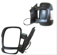 2014-2026 Ram Promaster Left Driver Front Door Power Side Rear View Mirror Signal Heated Short Arm - Bumper & Body Parts