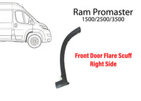 2014-2018 Ram ProMaster 1500 2500 3500 Front Door Flare Scuff Molding Trim Right Passenger Side Gray - Bumper & Body Parts