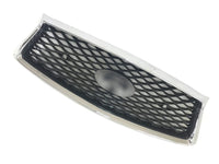 2018-2024 Infiniti Q50 Q50s Front Bumper Upper Grille With Camera Option &amp; Sensor Holes Chrome - Bumper & Body Parts