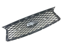 2018-2024 Infiniti Q50 Q50s Front Bumper Upper Grille With Camera Option &amp; Sensor Holes Chrome - Bumper & Body Parts