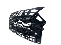2023-2026 Honda HRV HR-V EX-L Front Bumper Upper Grille With Sensor Holes Honeycomb Gloss Black - Bumper & Body Parts