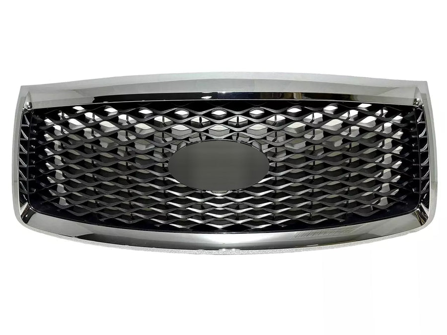 2018 2019 2020 2021 Infiniti QX80 Grille Front Bumper Upper Chrome Grill With Camera Option