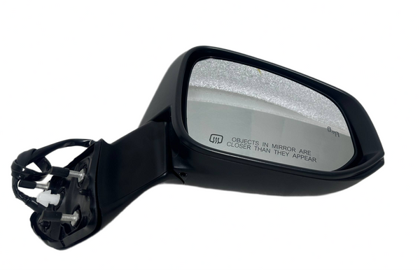 2020 2021 2022 2023 2024 2025 Toyota Highlander Front Door Side Rear View Mirror Heated Turn Signal Power Mirror Adjustment BSM Right Passenger Side