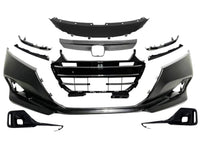 2021 2022 Honda Accord Front Bumper Cover With Grille Upper Lower Headlight Trim & Fog Light Cover 10-Pcs