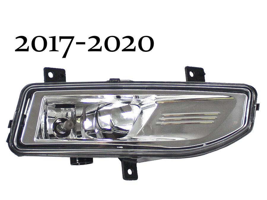 2017 2018 2019 2020 Nissan Rogue Front Bumper Fog Light Lamp Right Passenger Side