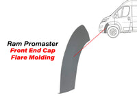2014-2018 Ram ProMaster 1500 2500 3500 Front Bumper Left End Cap Flare Molding Trim Driver side - Bumper & Body Parts