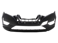2017-2020 Nissan Rogue Front Bumper Lower Grille Fog Light Lamp Tow Cap Cover Chrome Molding Trim - Bumper & Body Parts
