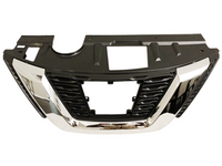 2017 2018 2019 2020 Nissan Rogue Front Bumper Cover Chrome Fog Lamp Lower Grille Euro Style - Bumper & Body Parts