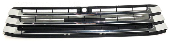 2017 2018 2019 Toyota Highlander Front Bumper Lower Grille Chrome With Tow Covers