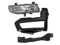 2017 2018 2019 2020 Nissan Rogue Front Bumper Cover Chrome Fog Lamp Lower Grille Euro Style - Bumper & Body Parts