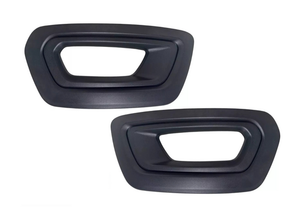 2020 2021 2022 2023 2024 Ford Transit 150 250 350 350HD E-Transit Left Right Front Bumper Fog Light Cover With Hole Driver & Passenger Pair
