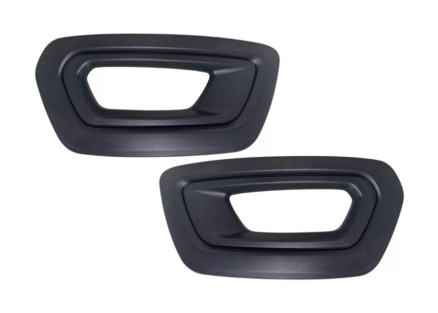 2020 2021 2022 2023 2024 Ford Transit 150 250 350 350HD E-Transit Left Right Front Bumper Fog Light Cover With Hole Driver & Passenger Pair