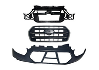 2020 Ford Transit 150 250 350 350HD Front Bumper Upper Cover With Grille Camera Option & Inner Grille Bracket - Bumper & Body Parts