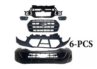 2020 Ford Transit 150 250 350 350HD Front Bumper Upper Lower Cover Grille With Camera Option Inner Bracket & Fog Light Cover 6-PCS - Bumper & Body Parts