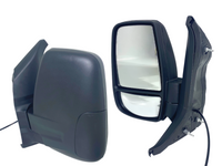 2015-2024 Ford Transit LH Driver Front Door Side Rear View Mirror Short Arm - Bumper & Body Parts