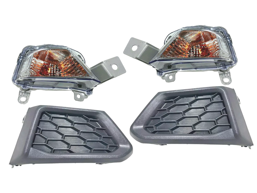2019 2020 2021 2022 Nissan Altima Front Bumper Turn Signal Light Lamp With Cover Left Driver & Right Passenger Set