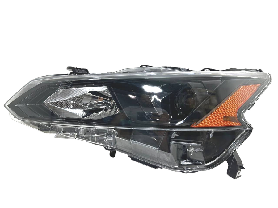 2019 2020 2021 2022 Nissan Altima Headlight Front Left Driver Side Black Trim Halogen