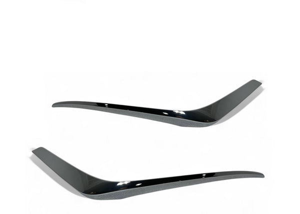 2023 2024 2025 Nissan Altima S SL SV Left Right Front Bumper Grille Surround Molding Trim Chrome Driver & Passenger Set