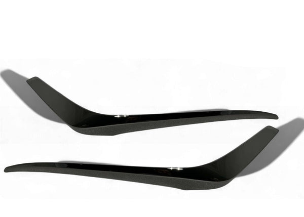 2023 2024 2025 Nissan Altima SR Left Right Front Bumper Grille Surround Molding Trim Dark Chrome Driver & Passenger Set