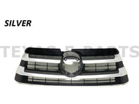 2017 2018 2019 Toyota Highlander Front Bumper Upper Grille Silver - Bumper & Body Parts