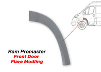 2014 2015 2016 2017 2018 Ram ProMaster 1500 2500 3500 Front Left Door Flare Molding Trim Driver Side