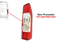 2014-2026 Ram ProMaster 1500 2500 3500 & Promaster EV Tail Light Right Passenger Side - Bumper & Body Parts
