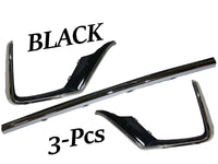 2020 2021 2022 Honda CR-V CRV Front Bumper Center Left Right Molding Trim Black - Bumper & Body Parts