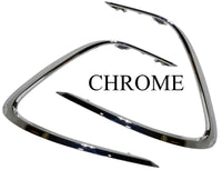 2021 2022 2023 Toyota Camry LE XLE Front Bumper Side Chrome Molding Trim Left Driver Right Passenger Set - Bumper & Body Parts