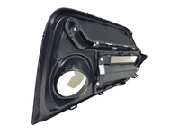 2020-2021 Honda Civic Hatchback Front Bumper Fog Light Cover Set - Left & Right Driver Passenger