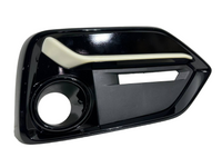 2020-2021 Honda Civic Hatchback Front Bumper Fog Light Cover Set - Left & Right Driver Passenger