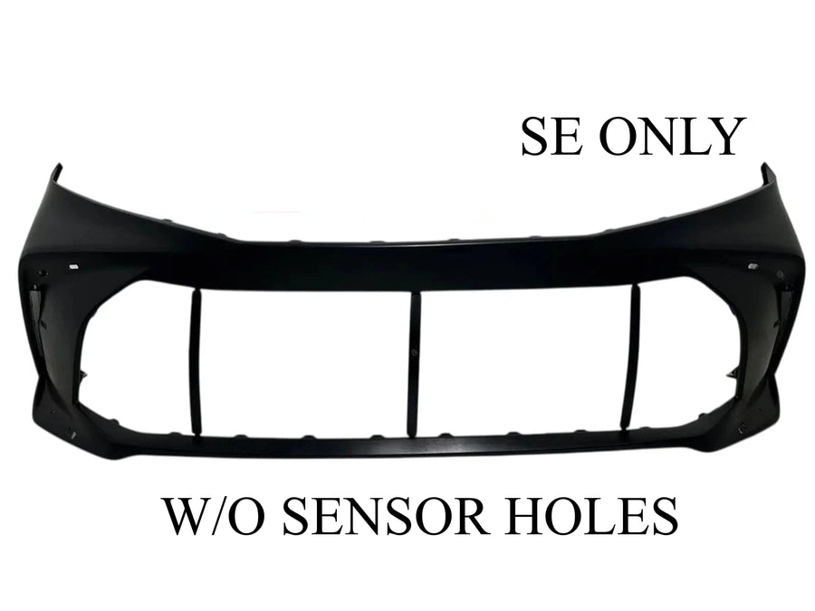 2025 Toyota Camry SE Front Bumper Cover Without Sensor Holes