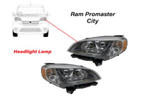 2015-2022 Ram Promaster City Headlight Lamp Front Left Driver & Right Passenger Set - Bumper & Body Parts