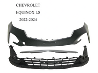 2022 2023 2024 Chevrolet Equinox LS Front Bumper Upper Lower Cover With Chrome Molding Trim