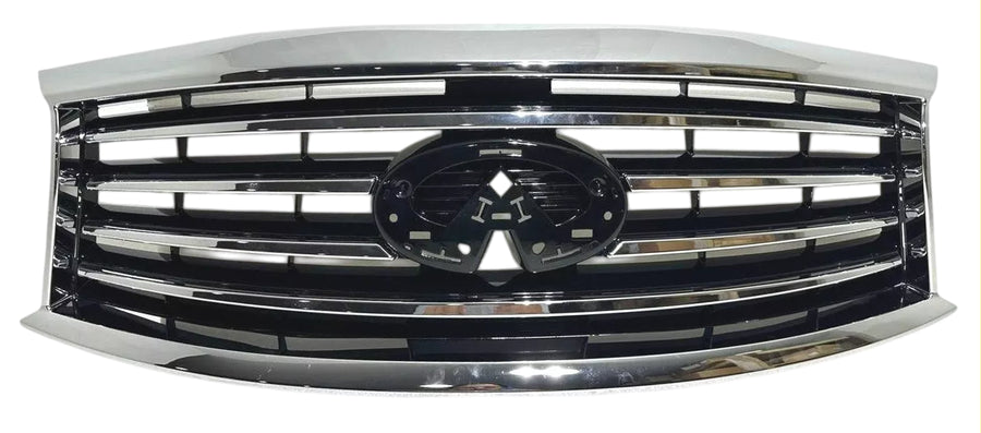 2013 2014 2015 Infiniti JX35 QX60 Front Bumper Upper Grille Chrome