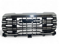 2022 2023 2024 GMC Sierra 1500 AT4X Front Bumper Upper Grille With Camera Option Chrome