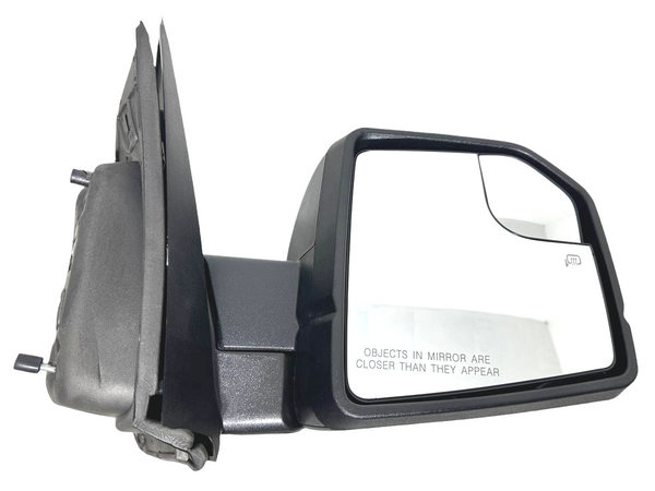 2018 2019 2020 Ford F-150 Front Door Right Passenger Power Side Rear View Mirror Heated Signal Blind Spot 6-Pins Plug Textured
