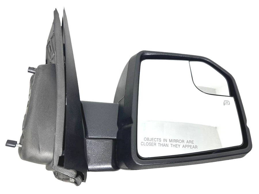 2018 2019 2020 Ford F-150 Front Door Right Passenger Power Side Rear View Mirror Heated Signal Blind Spot 6-Pins Plug Textured
